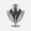 Soldidesign Ovetto metal aluminium opaque - Recycling bin - Image 3