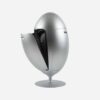 Soldidesign Ovetto metal aluminium opaque - Recycling bin - Image 4