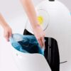 Soldidesign Ovetto metal aluminium opaque - Recycling bin - Image 5