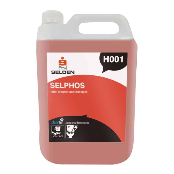 Selden H001 Selphos Toilet Cleaner & Descaler 5 Litres