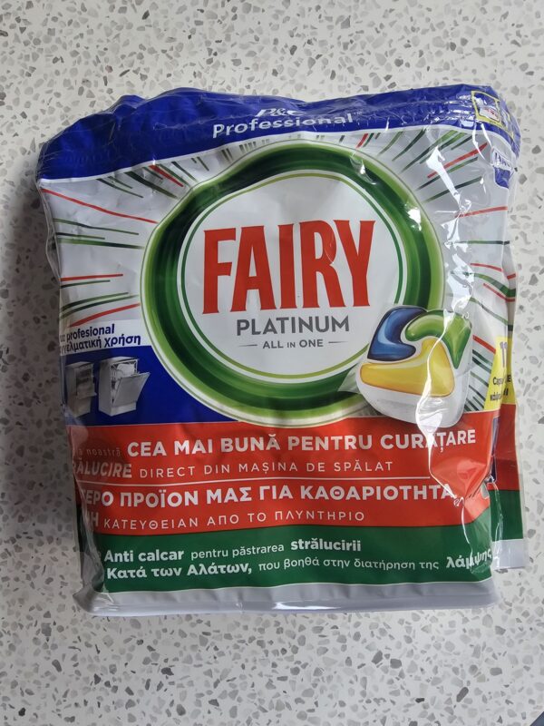 Fairy Professional -All in One Dishwasher Tablets Platinum Lemon 3X115 Capsules